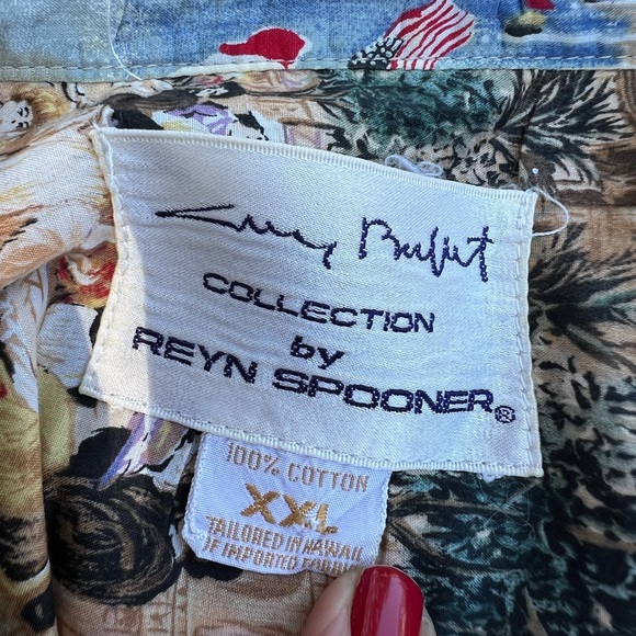 Reyn Spooner ~ Guy Buffet Paris France Shirt - Picture 6 of 6